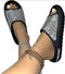 $30 Black Rhinestone Slides